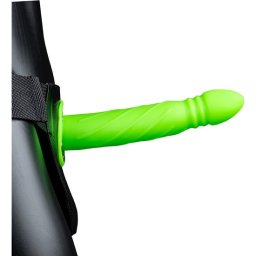 Strap On Ouch! Hollow Strap-On Twisted Metallic Verde