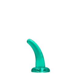 Dildo Crystal Clear Dildo C/ Sucção 5" II Real Rock Verde