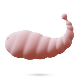 Ovo Vibratório Crushious Cocoon Recarregável C/ Comando Remoto Rosa