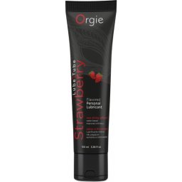 Lubrificante de Aquecimento à Base de Água Orgie Lube Tube Morango (100 ml)