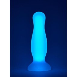 Plug Anal Dream Toys Radiant Glow in the Dark Roxo