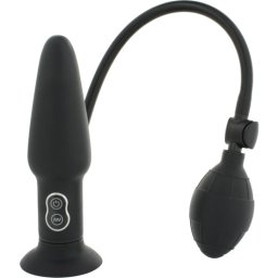 Plug Vibratório Insuflável Inflatable Butt Plug