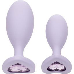 Conjunto Plugs Anais Calexotics First Time Crystal Booty Duo Violeta