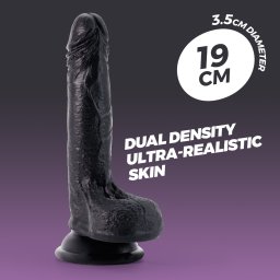Dildo Inviktus 7 Crushious Preto