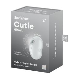 Estimulador Recarregável Cutie Ghost Satisfyer Branco