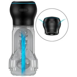 Masturbador Kiiroo Feel Pocket Stroker Crystal + Powerblow Combo