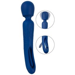Varinha Massajadora Recarregável Sweet Smile 2 in 1 Wand with Flicking Tongue