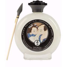 Tinta Corporal Shunga Chocolate Branco (100 ml)