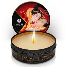 Vela de Massagem Afrodisíaca Shunga Champanhe & Morango (30 ml)