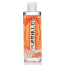 Lubrificante à Base de Água Efeito Calor FleshLube (250 ml)
