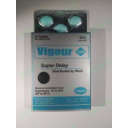 Potenciador e Retardante Vigour 1200 mg Super Delay (10 Un)