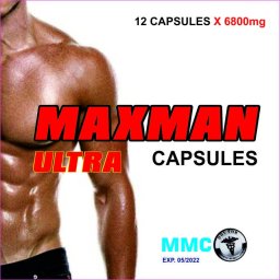 Potenciador MaxMan Ultra (12 Un)