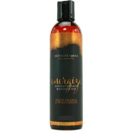 Óleo de Massagem Intimate Earth Laranja Fresca & Gengibre Selvagem (120 ml)