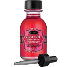 Óleo de Massagem Beijável Kamasutra Oil of Love Sonhos de Morangos (22 ml)