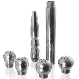 Set de Limpeza Anal e Vaginal Metal Hard