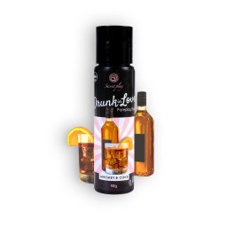 Bálsamo Lubrificante à Base de Água Secret Play Drunk In Love Sabor Whisky Cola (60 ml)