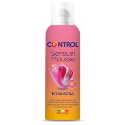 Mousse de Massagem Estimulante Control Sensual Mousse Bora Bora (125 ml)