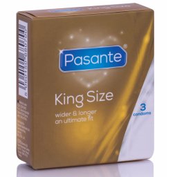 Preservativos Pasante King Size (3 Un)