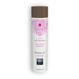 Óleo de Massagem Shiatsu Sensual Rosa da Índia e Óleo de Améndoas (100 ml)