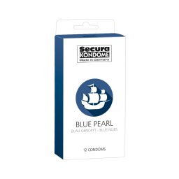 Preservativos Secura Blue Pearl (12 Un)