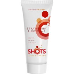 Lubrificante à Base de Água Shots Morango (100 ml)