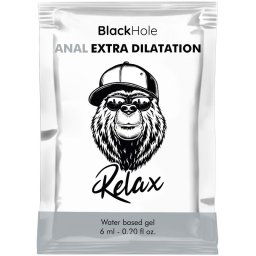 Lubrificante Anal à Base de Água Black Hole Anal Extra Dilatation (6 ml)