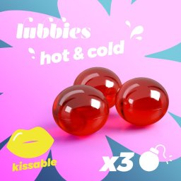 Bolinhas Explosivas Comestíveis Crushious Efeito Calor & Frio (3 Un)