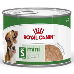 24x195g mousse Mini Adult Royal Canin comida húmida cães