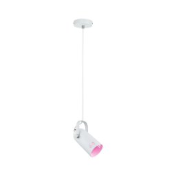Paulmann 79767 - 1xE27/15W Pendente em cabo LAVEA 230V branco