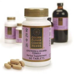 Gastrodia & Uncaria Formula - Golden Flower - 60 comprimidos
