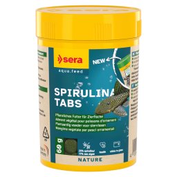 100ml comprimidos Spirulina Nature sera alimento peixes