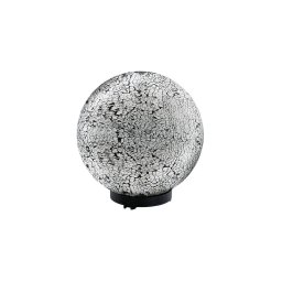 EGLO 91638 - Candeeiro de exterior TERRALUNA 1 1xE27/18W preto / branco IP44