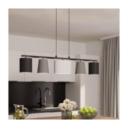 Eglo 98588 - Candelabro num fio ALMEIDA 5xE14/25W/230V