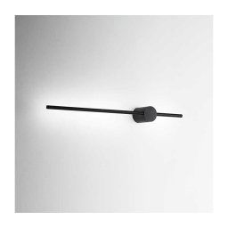 Ideal Lux - Iluminação de parede LED ESSENCE LED/12W/230V 2700K 70 cm CRI 90 preto