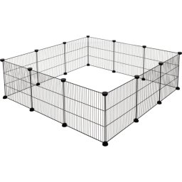 Kerbl Pet Recinto exterior 12 elementos de grelha, para roedores 35x35cm