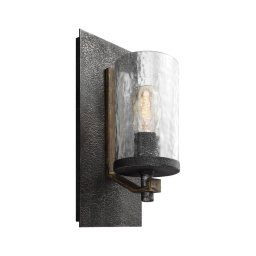 Feiss - Iluminação de parede ANGELO 1xE27/60W/230V preto