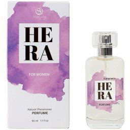Hera Perfume Feminino com Feromonas - Spray 50ml, Aroma Floral e Frutado