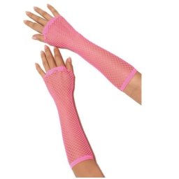 Luvas de Rede Rosa