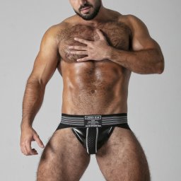 JockStrap Look At Harder Locker Gear Branco