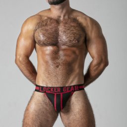 JockStrap Full Access Locker Gear Vermelho