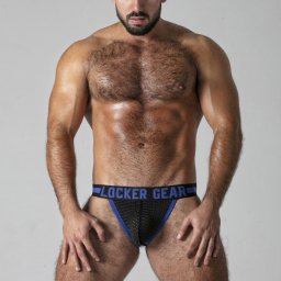 JockStrap Push It Locker Gear Azul