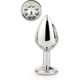 Plug Anal Dream Toys Cleaming Love Prateado Médio