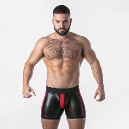 Boxers Open Access Locker Gear Vermelhos