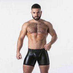 Boxers Open Access Locker Gear Pretos