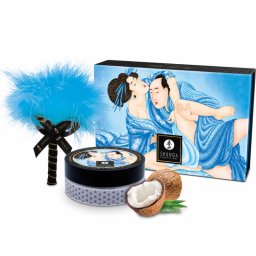 Kit Pó de Massagem Comestível Coco (75 g)