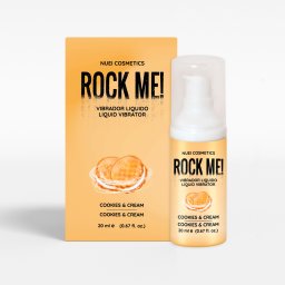 Vibrador Liquido Nuei Rock Me! Cookies & Cream (20 ml)