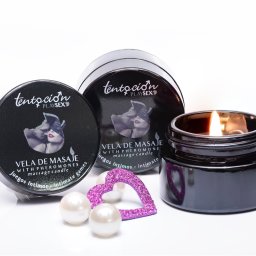 Vela de Massagem Tentación Play Sex Jogos Íntimos (20 ml)