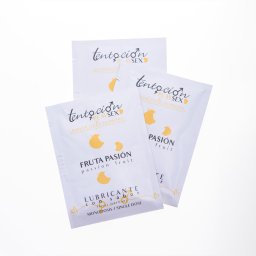 Lubrificante Monodoses à Base de Água Tentación Play Sex Maracujá (20 X 5 ml)