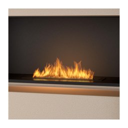 InFire - Lareira embutida BIO 7,5x60 cm 3,5kW preto