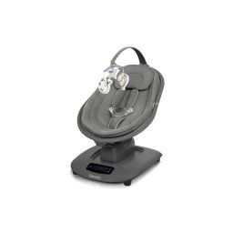 Lionelo - Baloiço para bebé com melodia BLOSSOM Cinzento Betão + controlo remoto